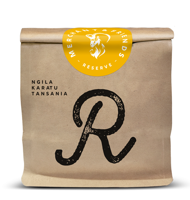 Reserve Tansania Karatu Bio Special Lot 250g ganze Bohne — Special Lot mit Kent-Varietät aus Karatu aus Tansania, Region Karatu | Merchant & Friends