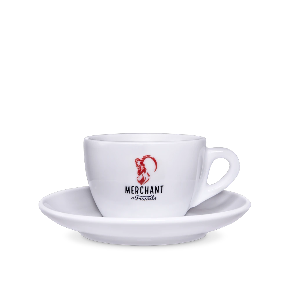 Merchant & Friends Milchkaffeetasse — Keramik, für Milchkaffee und Café au Lait