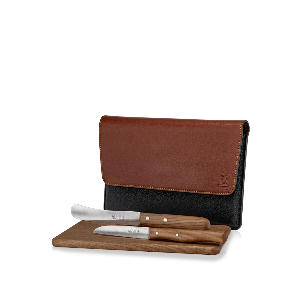 Windmühlen Travelkit — Besteck-Etui mit Messer aus Solingen